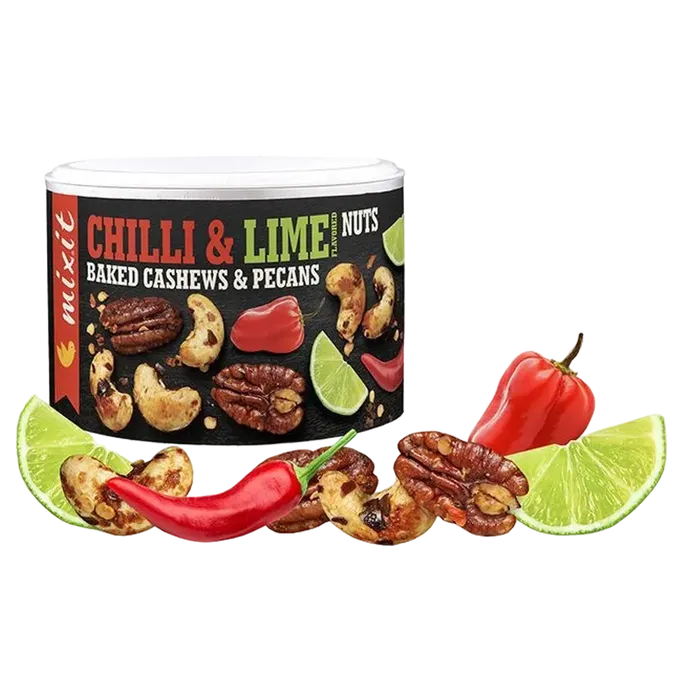 Mixit Oříšky z pece - Habanero chilli a limetka 150 g